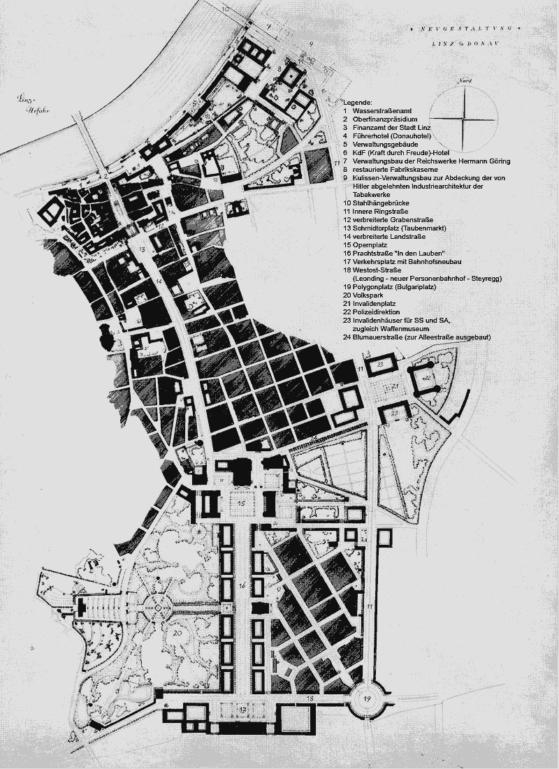 Hitlers Linz - Planungsstellen und Planungskonzepte
