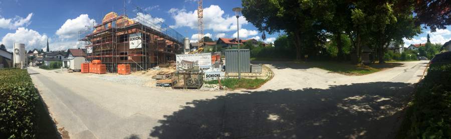 Die Baustelle an einem neuralgischen Verkehrspunkt